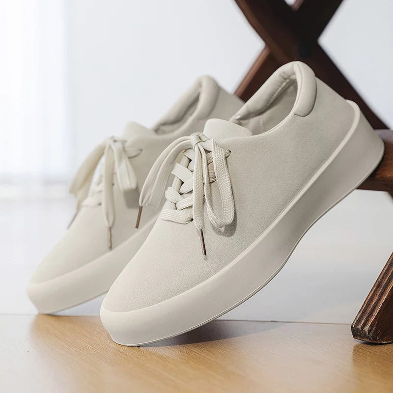 Men's shoes, niche style, versatile, work sports style, casual board shoes