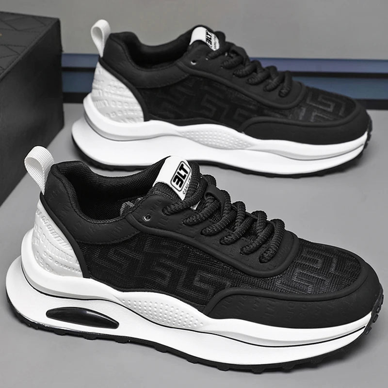 Sneakers Men Running Walking Knit Shoes Fashion Casual High Quality Sport Athletic Shoes