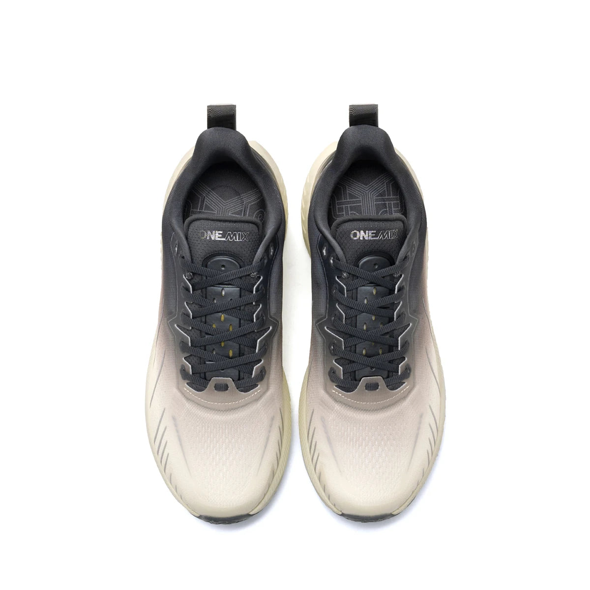 ONEMIX New Running Shoes men Autumn Winter Thick Soled Sports Shoes